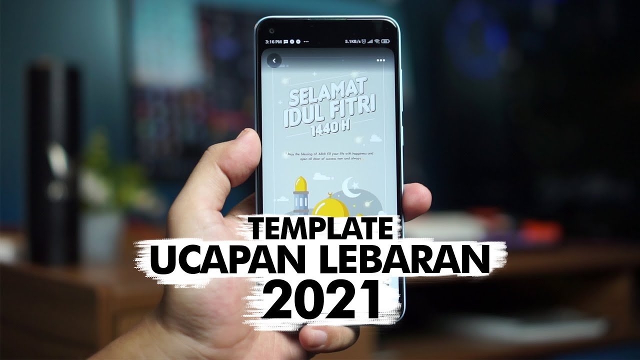 PANIK NGGAK ! Template Ucapan Lebaran Selamat Idul Fitri 2021