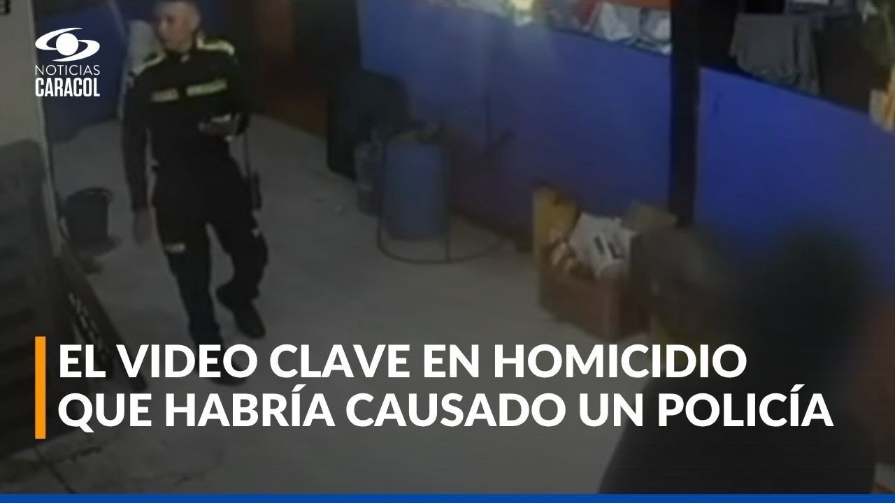 Policía en servicio fue capturado en Bogotá por presunta responsabilidad en homicidio: esto se sabe