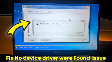 Fix No Device Drivers were Found Error in Windows 7 | Load Driver Error While Installing Windows 7