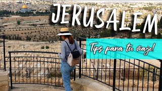 Tips for TRAVELING to JERUSALEM 🚗🇮🇱 *complete and easy guide*