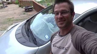 Solar Powered Nissan Leaf