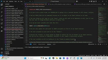 Python Papi / Smart Contracts - Vyper Moccasin Buy Me A Coffee Natspec And Docstrings - Day 5
