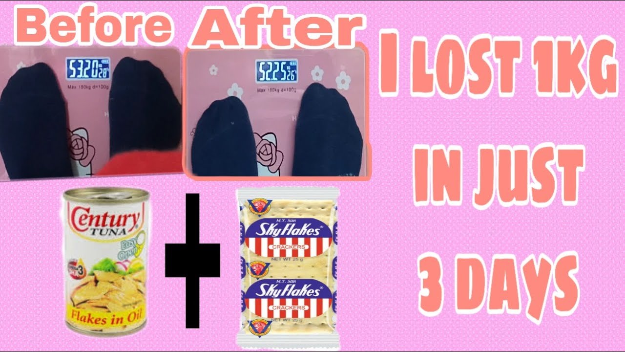 Century Tuna + SkyFlakes Diet (Philippines) Clarisse Mendoza YouTube