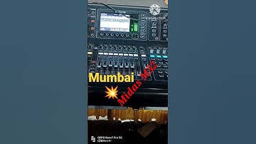 sound mixer machine Midas M32#viralshort #shorts