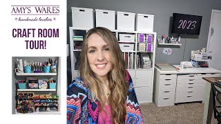 So, I finally did it Y'all I MADE A CRAFT ROOM TOUR VID 2023 Check out my new space! Ikea Goodies!