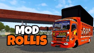 SHARE MOD TRUCK ROLLIS GANTI PENGAMAN BARU || FULL ANIM || MOD BUSSID TERBARU 2020