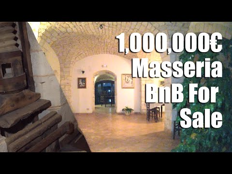 Video: Tempat Menginap di Masseria atau Country House di Puglia