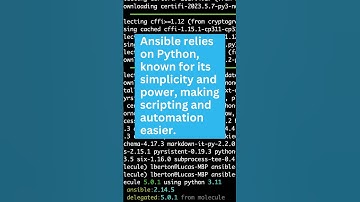 Ansible Python  #ansible #python #programming #software