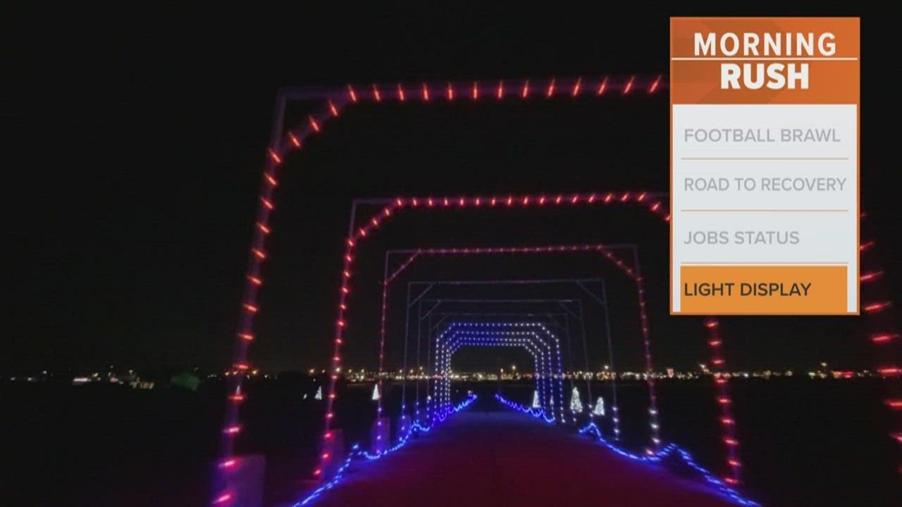 Drivethru holiday lights open in Fort Worth tonight YouTube