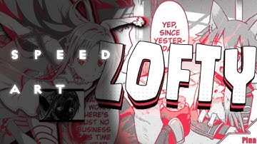 I0S Anime Twitter header speedart