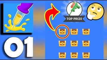 Paint Dropper - Level 1-45  Gameplay Walkthrough  #1