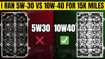 5W-30 vs 10W-40 in 200k+ Mile Engine — The Experiment NO Shop Wants You Seeing