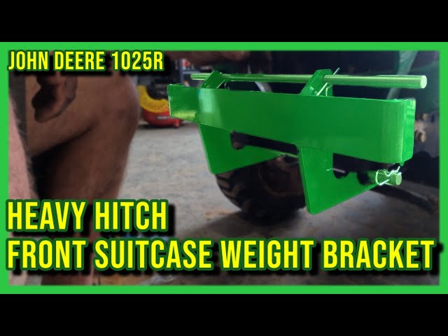 HHFB: Quick Attach Front Suitcase Weight Bracket - Heavy Hitch - Compact  Tractor Attachments