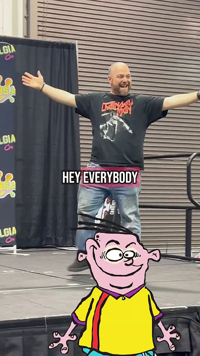 Ed, Edd, N Eddy Cast Return to Nostalgia Con Anaheim #shorts