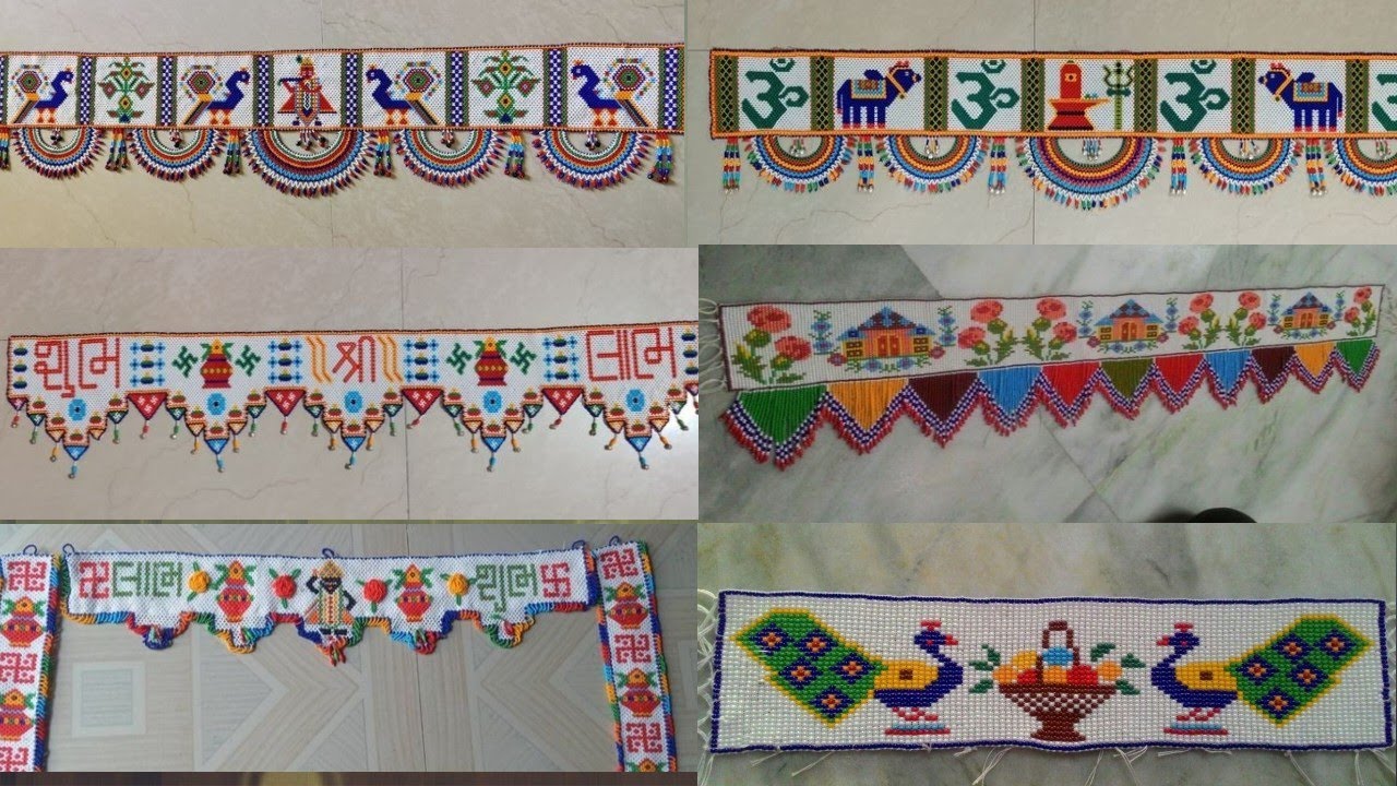 Dal Moti Toran Design |Khatli Work Moti Toran Desing |Home Door Hanging| मोती से बनी तोरण .