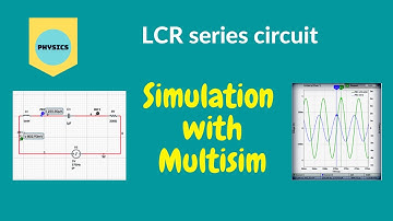 LCR series circuit | LCR series resonance | simulation of LCR circuit | spbodhane | lcr on multisim