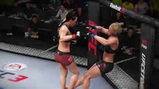 EA Sports UFC 3 Joanna Jedrzejczyk vs Holly Holm