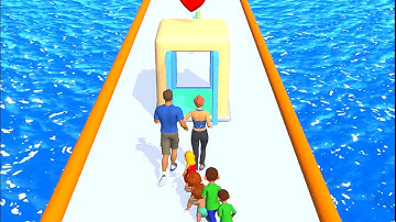 Family Run 3D/All Levels Gameplay Android iOS