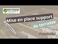 Comment mettre en place les vis de fondation pour support terrasse 