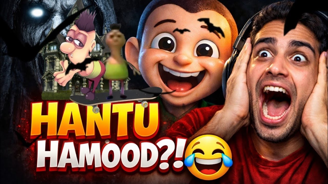 Hamood Habibi Horror Game 😱 | Try Not To Laugh Challenge