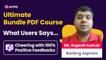 What Users Says | Guidely Bundle PDF Course | Mr. Rupesh kumar