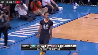 Stephen Curry'nin OKC'ye Attığı Efsane Game-Winner!!! screenshot 5