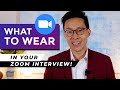 Virtual Interview Attire: Dressing for Success in Zoom Interviews