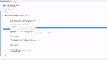 Java - Client erstellen (Socket) Chat #2 [TuTCube] [GER]