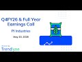PI Industries Earnings Call for Q4FY26 &amp; Full Year