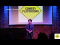Ref:IxeMm3Ua0fk Comedy playground showcase stand up: ben plessala