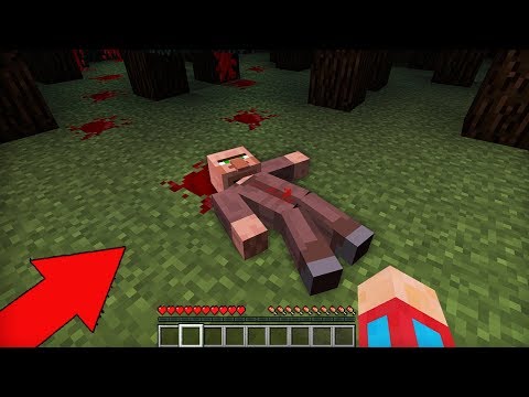 КТО УБИЛ ЭТОГО ДЕРЕВЕНСКОГО ЖИТЕЛЯ В ТАЙГЕ В МАЙНКРАФТ | Компот Minecraft