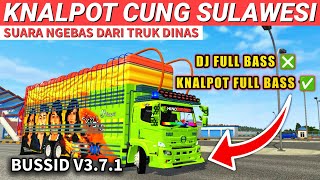 KODENAME SOUND KNALPOT CUNG SULAWESI SUPORT ALL MOD BUSSID V3.7.1