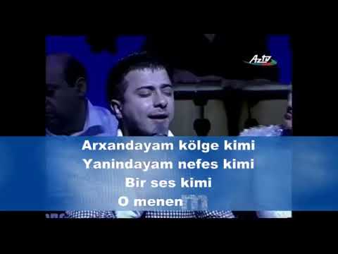 Azeri Karaoke - Düşünme ki axtarmıram