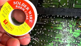 видео: Горизонтальная полоса на экране. Телевизор HAIER 21T6B. Курсы телемастеров. картинка: Горизонтальная полоса на экране. Телевизор HAIER 21T6B. Курсы телемастеров.