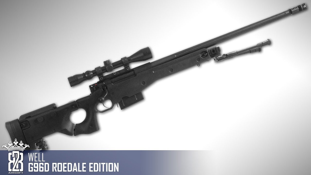 WELL G96D Roedale Deluxe Edition Airsoft Sniper   English Subtitle