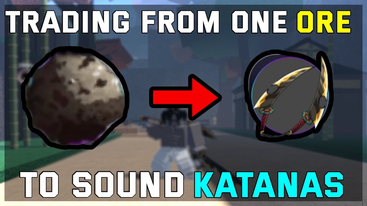 How much ores is Flame Katana worth?
