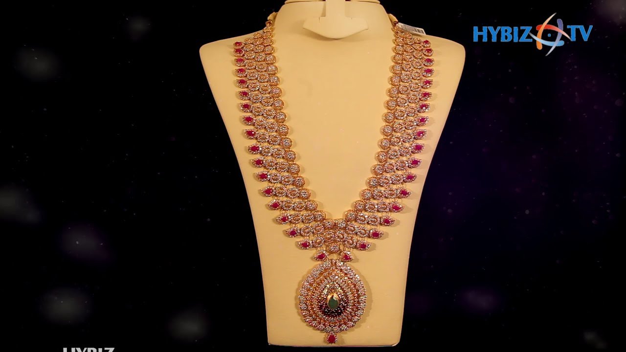 Ruby Stone Necklace Gold - Latest 