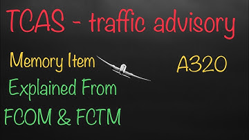 TCAS traffic advisory || #memoryitem || A320 | #flyingaurpeace