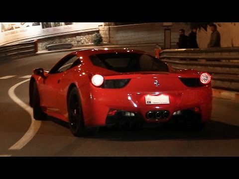 LOUD Cars & Supercars Keep Monaco Awake at Night - Accelerations, Revs & Powerslides!!