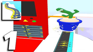 Battery Run - Gameplay Part 1 Levels 1-13 (Android, iOS) - All Levels