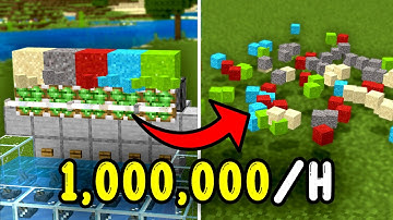 INSANE GRAVITY BLOCK DUPER Minecraft Bedrock 1.21!