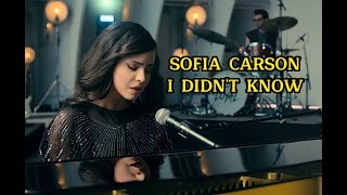 SOFIA CARSON - I DIDN'T KNOW from PURPLE HEARTS (LYRICS)
