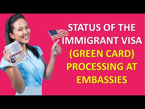 Current Status of Immigrant Visa Processing at Embassies and Consulates