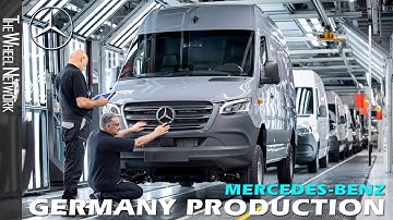 Inside Germany’s Mercedes-Benz Sprinter Plant: Full Production Line Tour