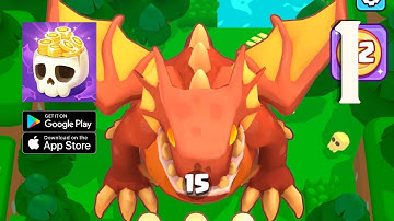 Brave Merge - Battle & Defense Gameplay Walkthrough Part 1 (Android, IOS)