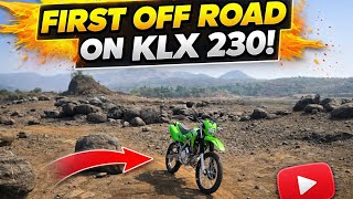 Kawasaki Klx230 First Off-Road Experience Full Adventure Ride