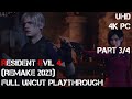 Resident evil 4 remake full uncut playthrough part 34 u4k pc