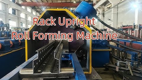 Upright Roll Forming Machine Running Video