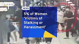 5% of Women ‘Victims of Stalking or Harassment’ ｜TaiwanPlus News