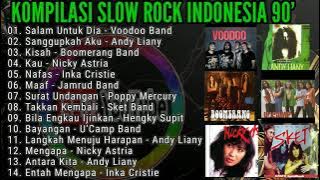 Kompilasi Lagu Slow Rock Indonesia 90an Terbaik Tanpa Iklan  Masih Sering Di Dengar Millenial